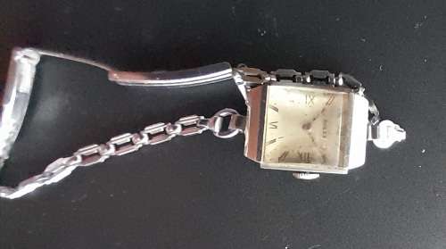 Antique Women`s Rolex Stainless Steel  Wrist Watch. Hand Winding