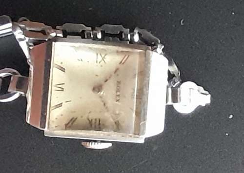 Antique Women`s Rolex Stainless Steel  Wrist Watch. Hand Winding