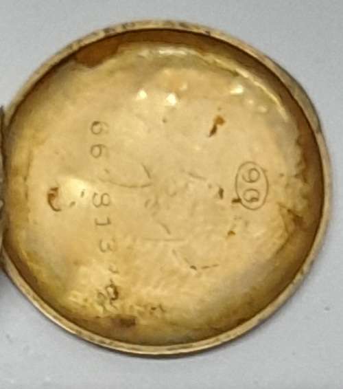 Antique LA MIMUTE ladies wrist watch in a gold case