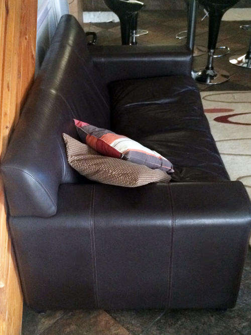 2 x Two Leather Couches for Sale!