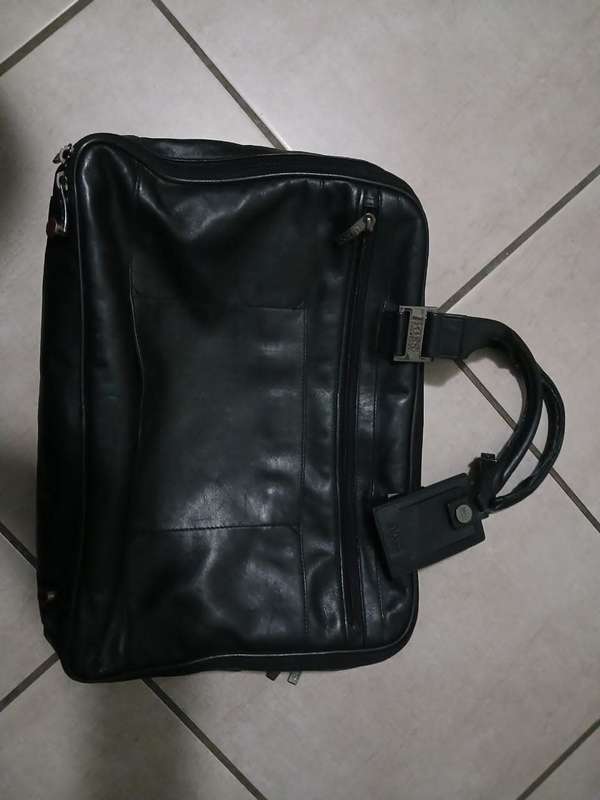 Hugo Boss Genuine Leather Briefcase