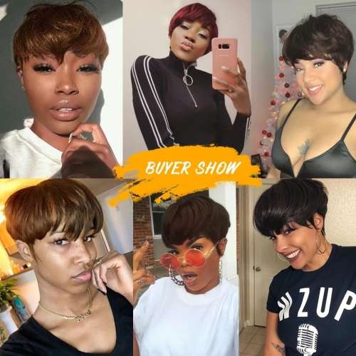 FRINGE PIXIE, 100% HUMAN HAIR,MULTICOLOURS AVAILABLE