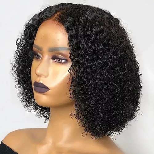 PERUVIAN KINKY CURL 10 INCH 1 PART LACE WIG