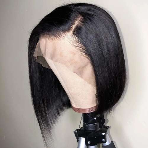 SPECIAL 10 INCH FULL FRONTAL LACE BOB WIG 13X4 EAR TO EAR LACE WIG