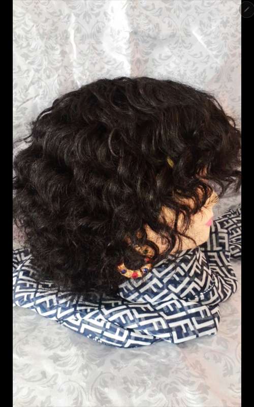 Brazilian Remy Wave Fringe Wig 10 INCH