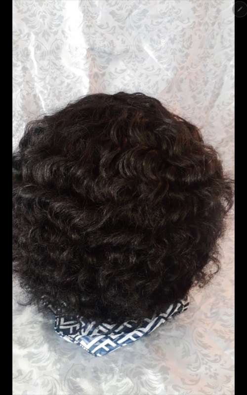 Brazilian Remy Wave Fringe Wig 10 INCH