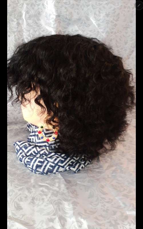 Brazilian Remy Wave Fringe Wig 10 INCH