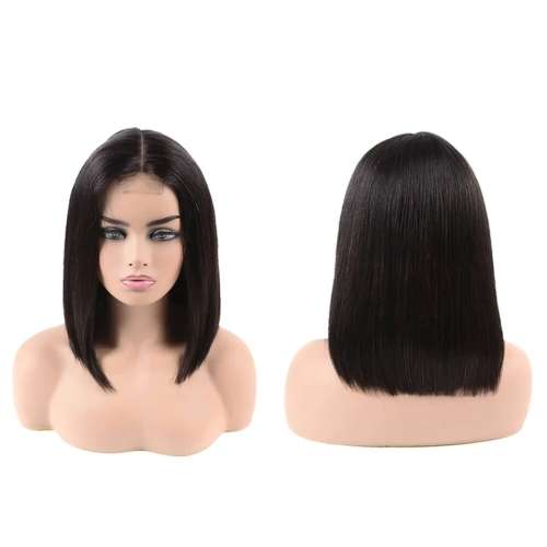 12 inch one part Peruvian grade 12A bob wig