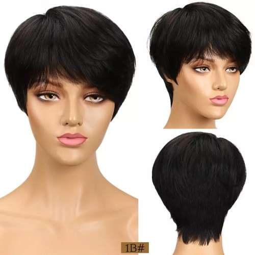 FRINGE PIXIE, 100% HUMAN HAIR,MULTICOLOURS AVAILABLE