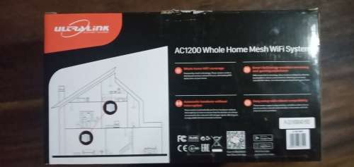 Ultra-Link AC1200 Whole-Home Mesh WiFi System (2-Pack) (1200 MBPS)