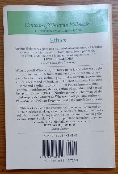Ethics Approaching Moral Decisions