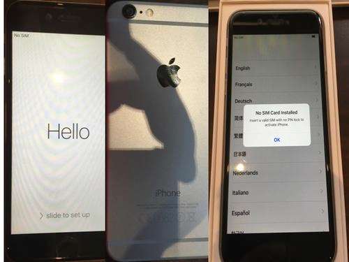 Iphone 6 64 GB (silver grey)