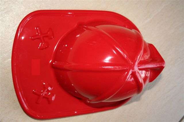 Plastic Fireman hat, perfect for kids parties
