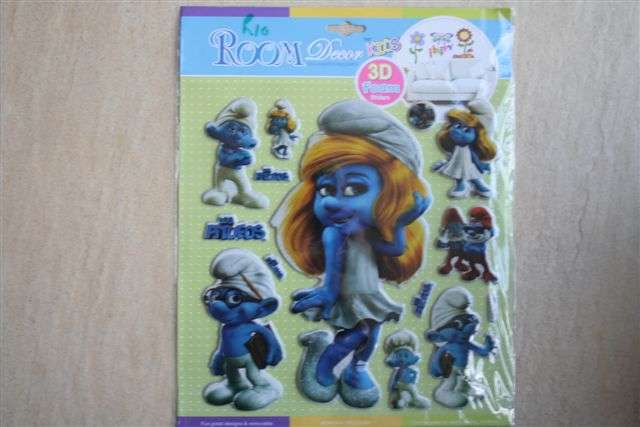 Smurf Wall stickers, room decor