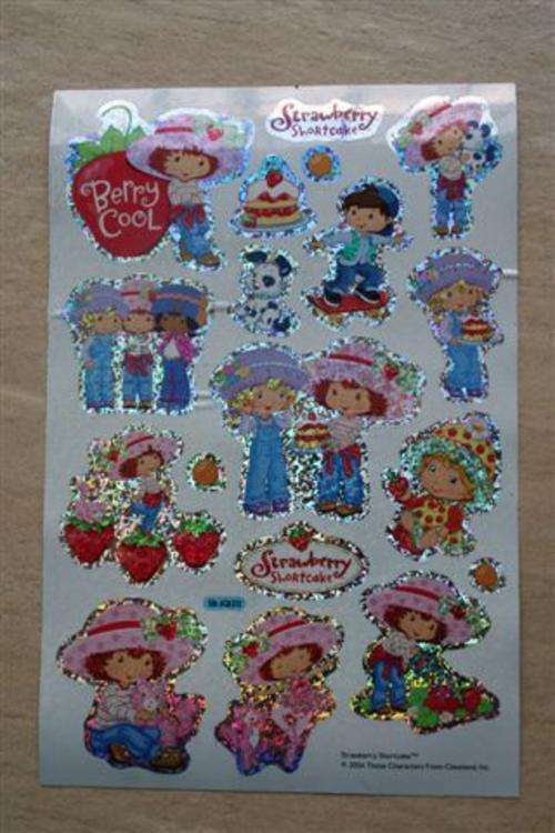 Strawberry shortcake stickers
