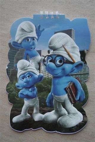 Smurf Notebook, 13x19cm