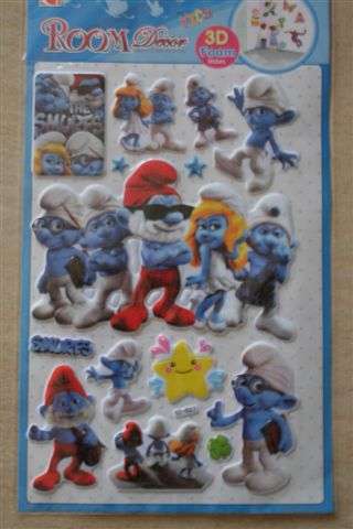 Smurf Wall stickers, room decor