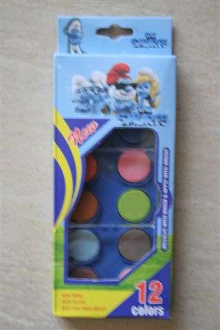 Smurf paint set
