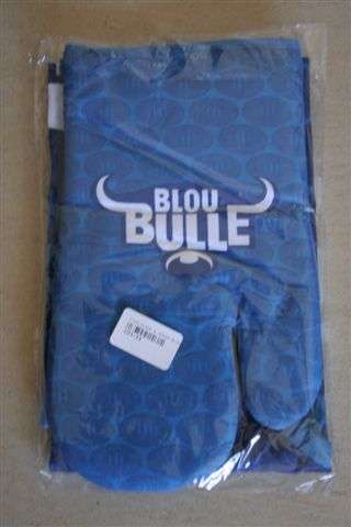 SA Rugby Blue Bulls/ Blou Bulle  Apron & Oven glove