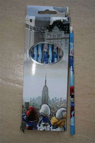 Smurf HB pencils 10 per pack