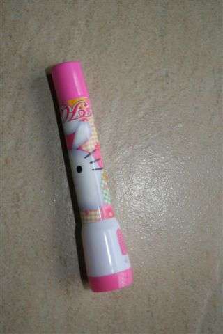 Hello kitty Mini flash light