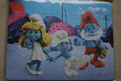 Smurf puzzle