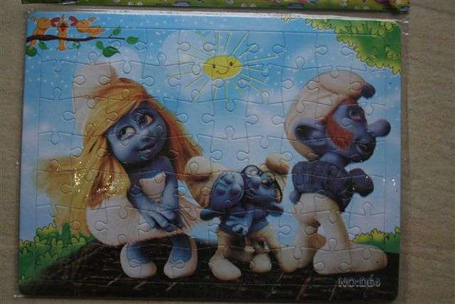 Smurf puzzle