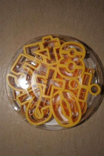 Numeric fondant/cookie cutters (5cm)