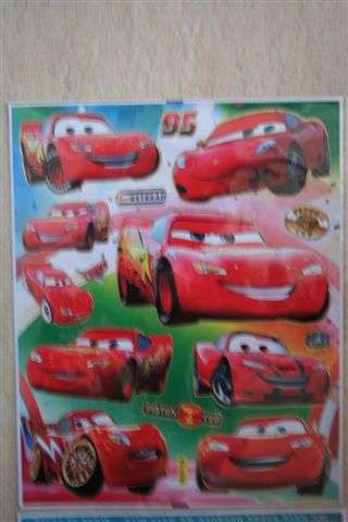 Cars McQueen Sticker sheet