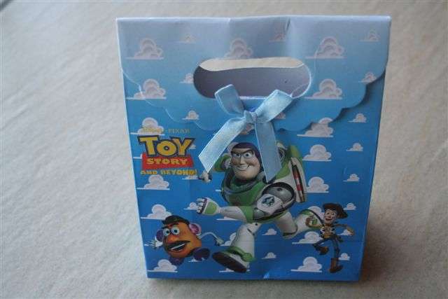 Toystory giftbag/box, perfect for lootbags, kids parties, 16 x 12.5cm