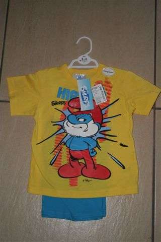 Boys Smurf Sleepwear/pyjamas from Edgars, 4-5 years, was R100