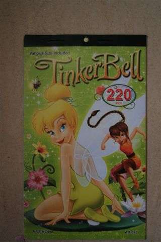 Tinkerbell sticker booklet 220 pieces