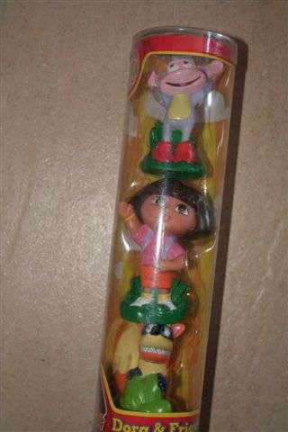 Fisher price Dora and friends figurines, perfect to use as cake toppers, +-8cm each