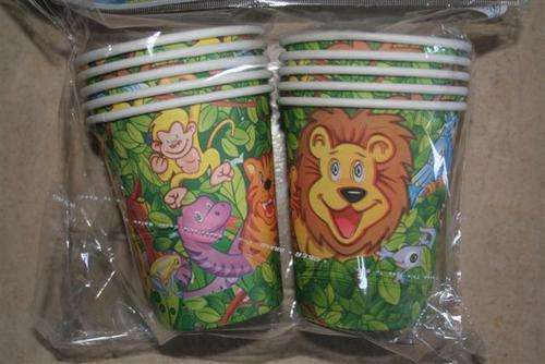 Wild animal Jungle animal party paper cups