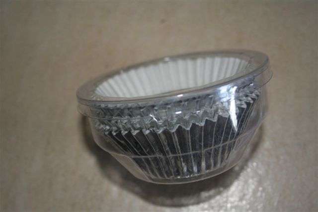 50 Silver Foil cupcakes
