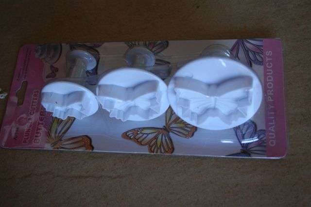 Butterfly Fondant plunger Cutter
