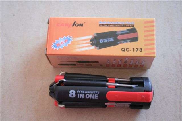 8 in 1 screwdriver, tool