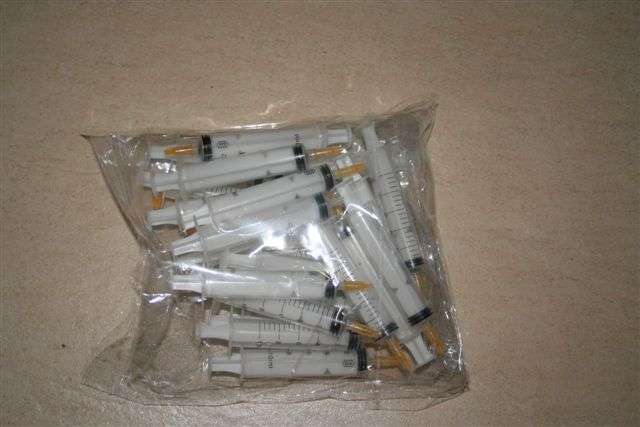 Waterbomb Syringe 24 per pack, 10ml, great to fill with condensed milk