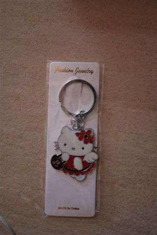 Hello kitty Metal Keyring