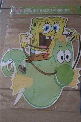 XL Spongebob sticker, Ideal for party decor +-46cm