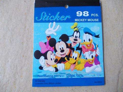Mickey and minnie mouse Small sticker book