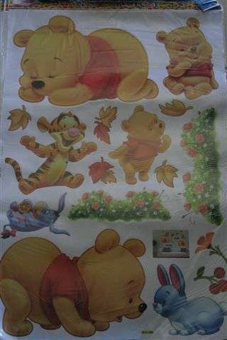 Winnie the pooh wall decor decal