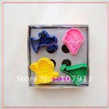 Holiday (icecream, boat, tree) cookie/ Fondant plunger Cutter