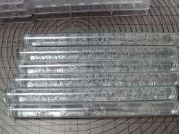 Fondant Mold stick roller, 15cm 0.5cm thick, star pattern, was R60 now R35