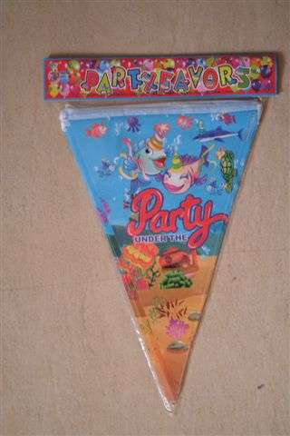 Under the sea party banner