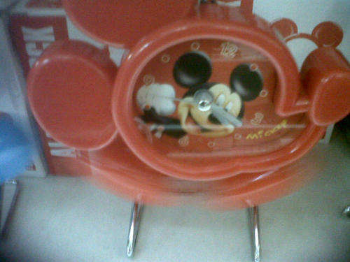 Mickey mouse Clock with moving legs