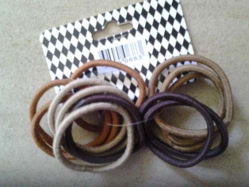 Hair elastic school (12 per packet)