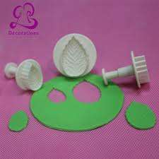 Rose leave Fondant plunger Cutter