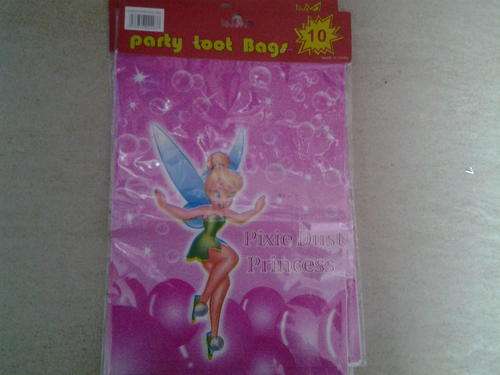 Tinkerbel loot bags (10)