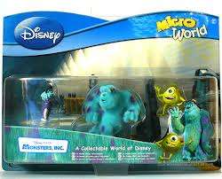 figurines, perfect to use as cake toppers, 3 per set, 5cm, monsters inc